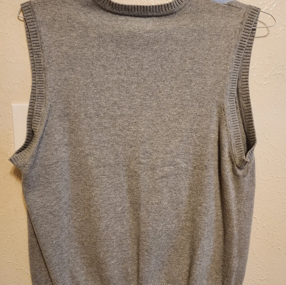 Club Room Argyle Small Vest - Picture 4 of 4